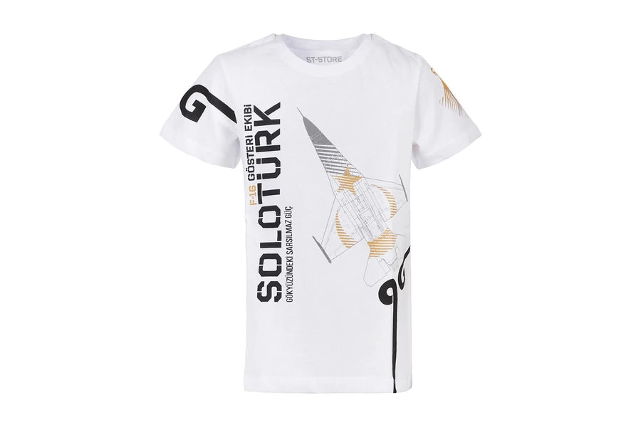 SOLOTURK 9G Kids  White T-Shirt