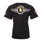 SOLOTURK Wings  Regular Fit Unisex Black T-Shirt