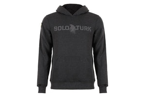 SOLOTURK  Antrasit Unisex Classic Regular Fit Hoodie