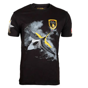 SOLOTURK Wings   Unisex Black T-Shirt