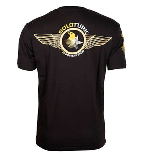 SOLOTURK Wings   Unisex Black T-Shirt