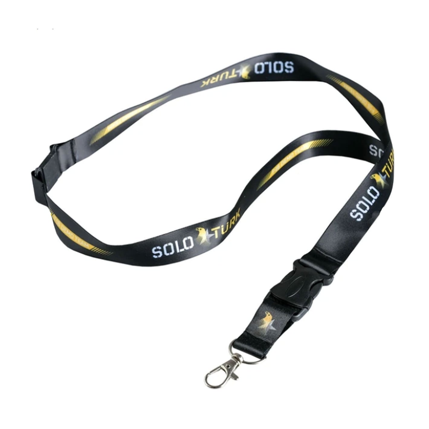 SOLOTURK F16 Lanyard Black (K.Chain)